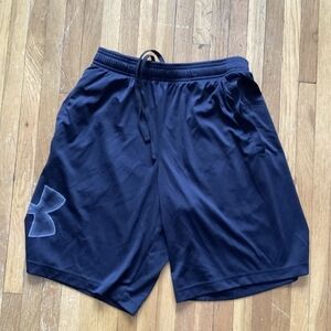 Under Armour Men's Dark Blue Athletic Shorts